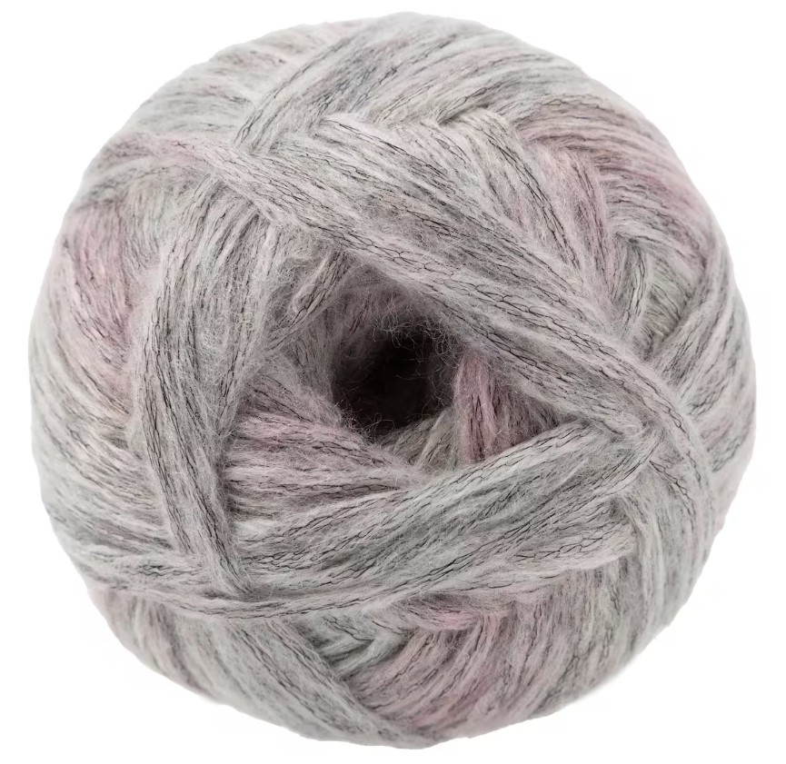 Loops And Threads Skyscape Yarn | “Cream/Purple" | Self-Patterning | NEW