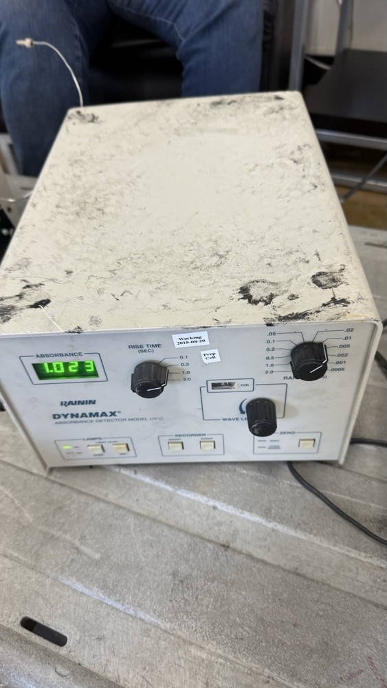 Rainin Dynamax Model UV-C Absorbance Detector TESTED WORKING