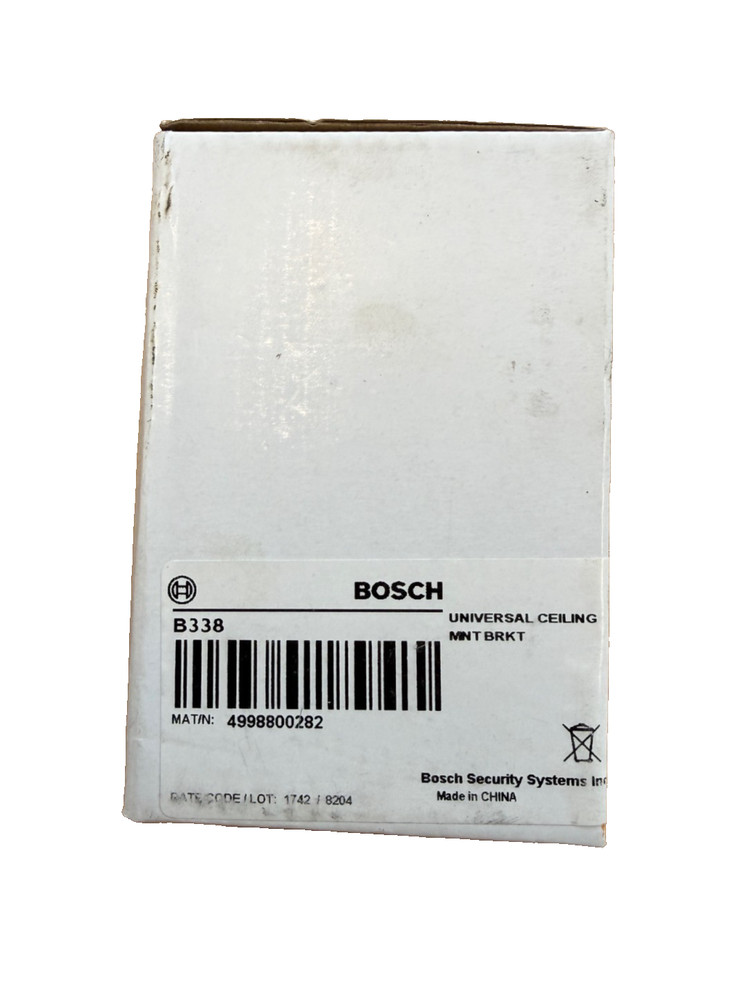 Bosch B338 Universal Ceiling Mount Bracket For Motion Detector