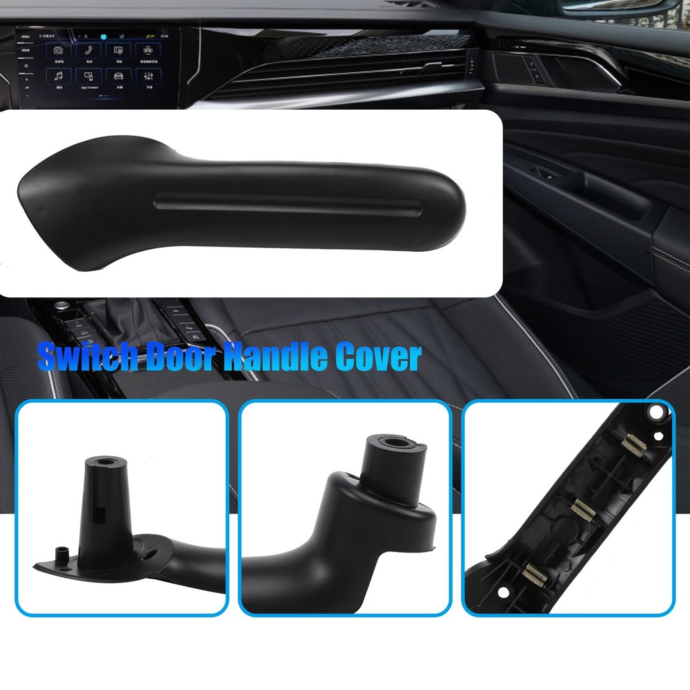 Door Black Pull Grab Handle for 4 Access Handle Inside Door Panel Handles B7A9