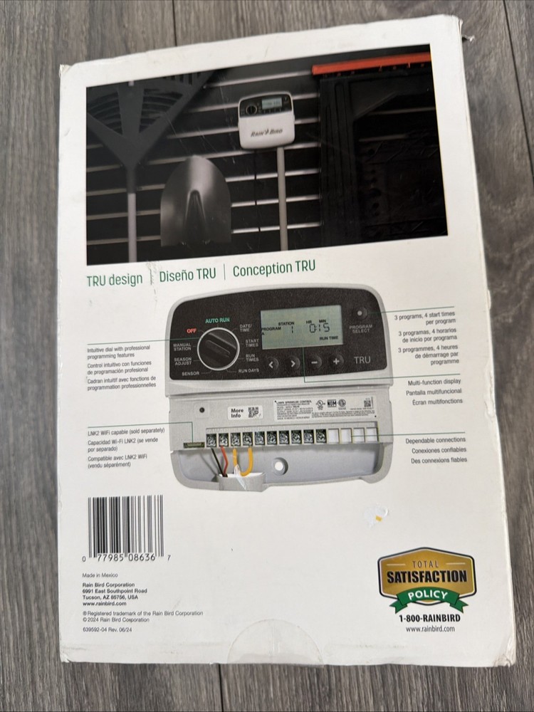 TRU6I Program-Based Indoor Irrigation Sprinkler Controller/Timer, WiFi Module...