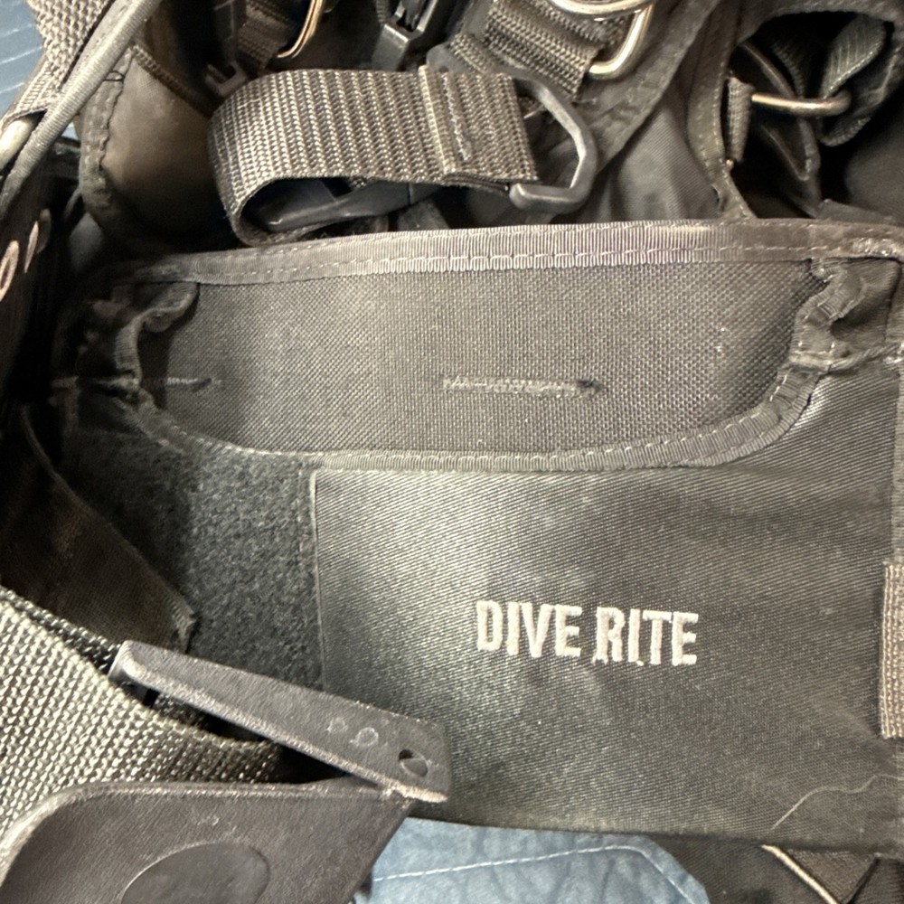 Dive Rite Rec Doubles or Single Tank Wing Scuba & XL Dive Rite Trans Pac