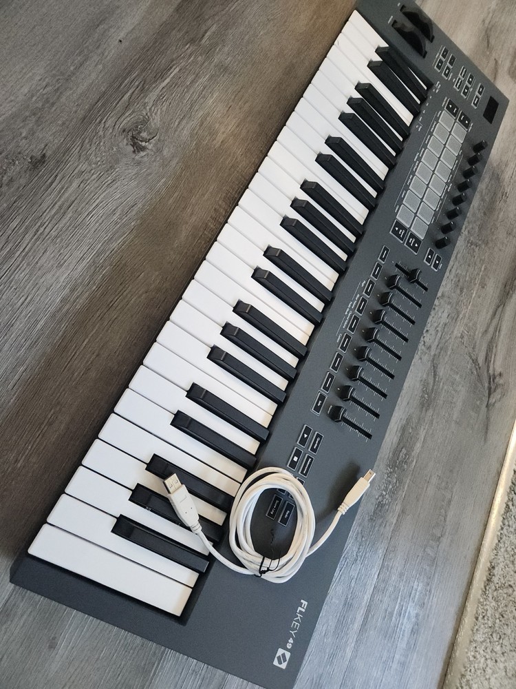 Novation FLkey 49 49-Key MIDI Controller Keyboard, FL Studio DAW Integration