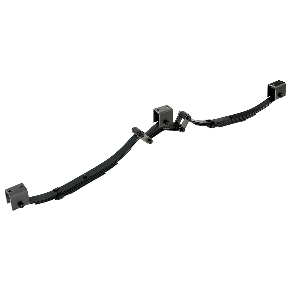 Tandem Trailer Axle Suspension Kit W/Leaf Spring Equalizer Shackle Strap 3500LB