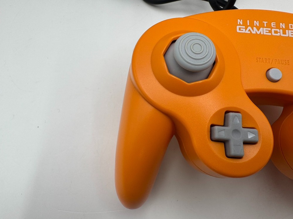 Nintendo GameCube Controller Orange DOL-003 Wired Controller Japan