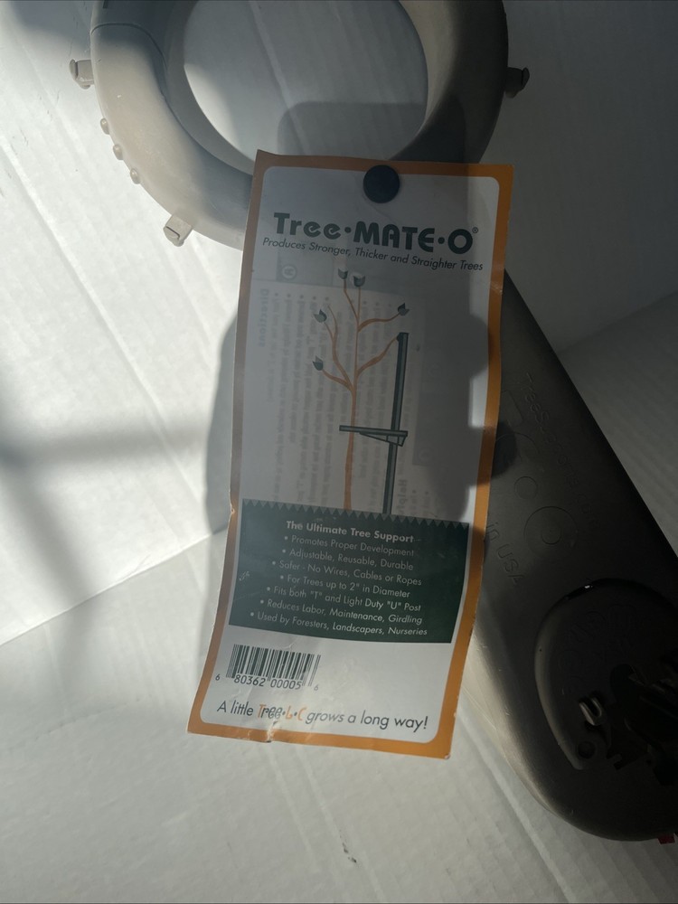 Tree Mate O, Tree Support System for Trees New With Tags Missing Rubber Bands