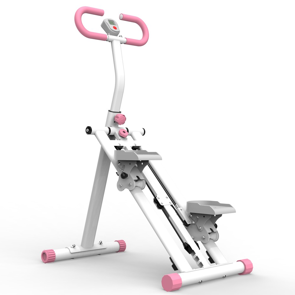 Vertical Climber Stepper- Full-Body Workout with Resistance & Adjustable Handles