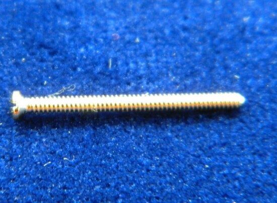 00-90 Machine Screw, 9/16" Gold 100 ct