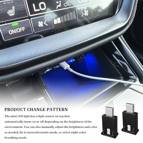Mini USB LED Car Light, Car Lights Interior, USB LED Car Interior 2PCS