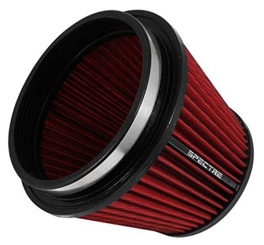 Universal Clamp-On Air Filter: High Performance, Washable Filter: Round