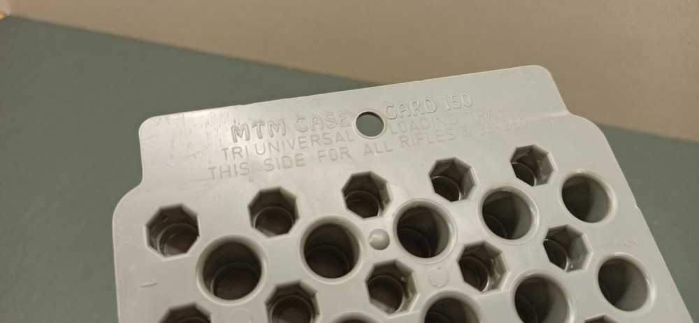 MTM Case Gard 150 TRI Universal Loading Tray RCBS Case Loading Block Pistol