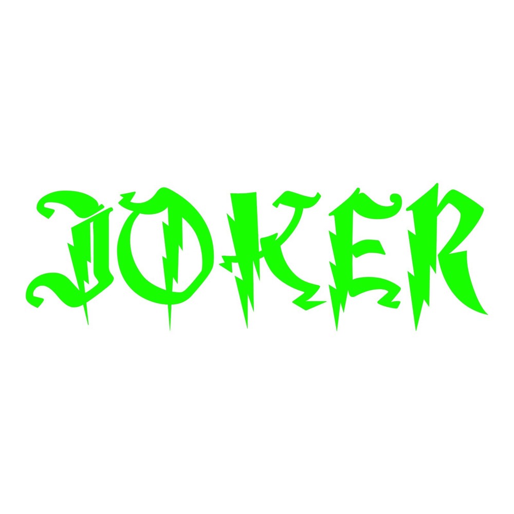 Joker Sticker 2 Pack Jokester Decals