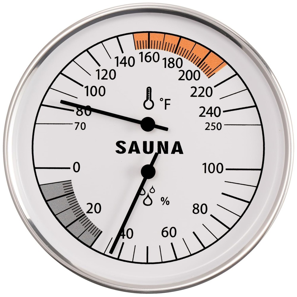 Thermometer and Hygrometer White-2