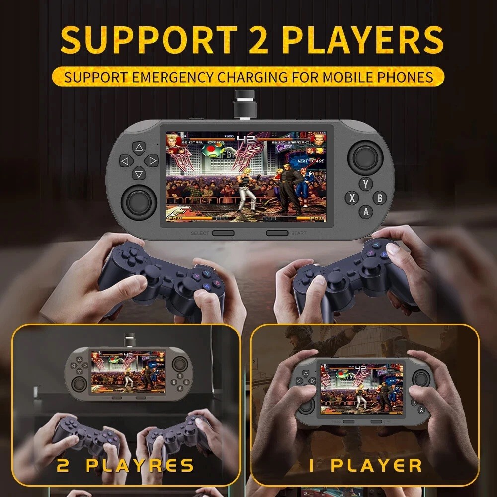 SF3000 Handheld Retro Gaming Console,Video Emulator Console IPS With 20000 Games