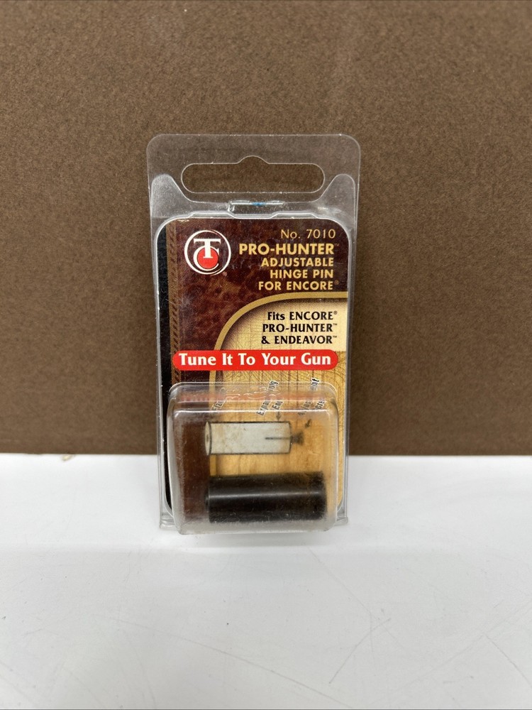 Thompson Center Pro Hunter Adjustable Hinge Pin FOR Encore No. 7010 MUZZLELOADER