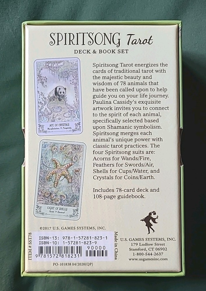 Spiritsong Tarot Card Deck