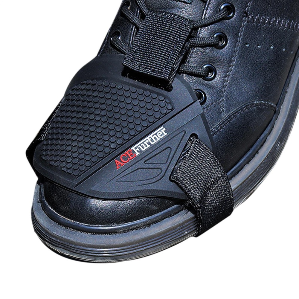 Motorcycle Shoe Boot Protector Shift Guard Cover Protective Gear Shifter Pad