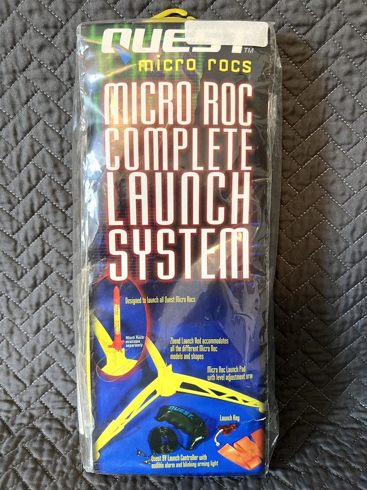 Quest Micro Roc Complete Launch System 9V Controller w/ Alarm & Blinking Light