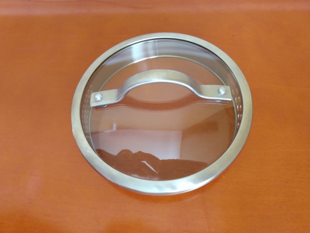 Replacement Double Strainer Lid, Outer Rim 6.75" , Inner Lip 6", Unbranded