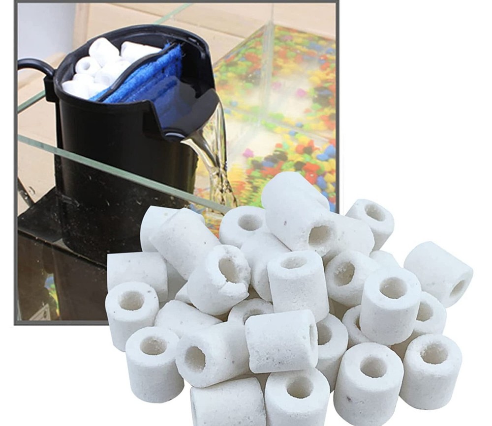 5 lbs Bio Ceramic Rings Aquarium Filter Media