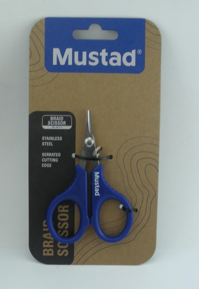 Mustad MT112 Braid Cutter Split Ring Plier Tool