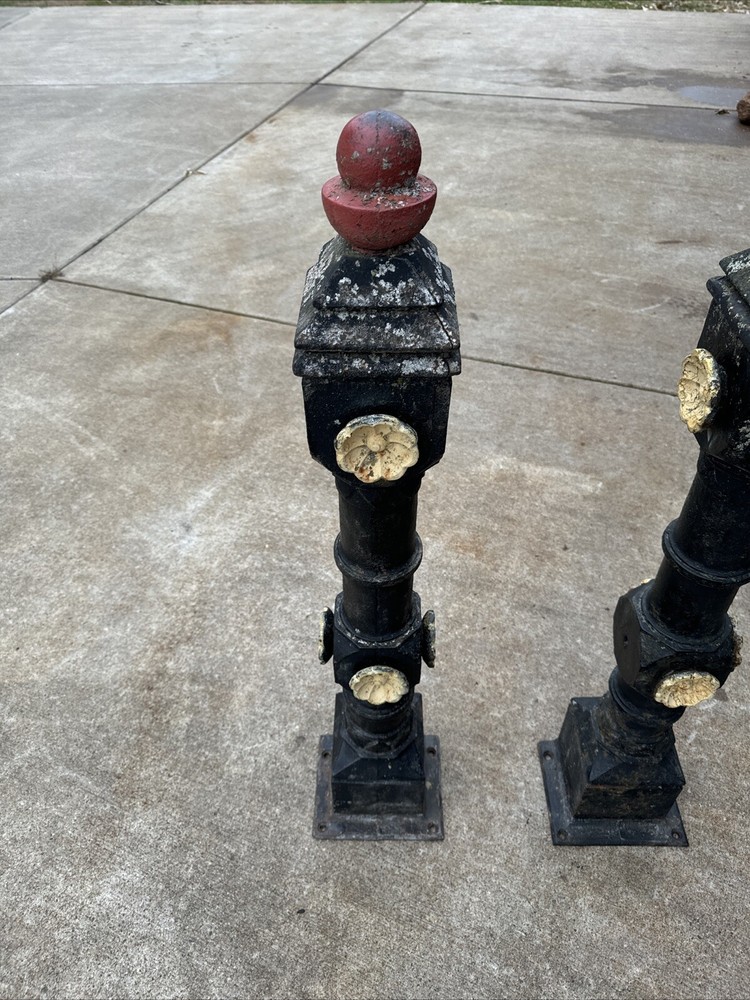 Beautiful Antique Cast Iron Horse Hitching Post’s