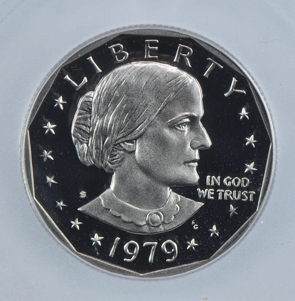 1979-S Susan B Anthony $1 Type 2 PR70 DCAM ICG