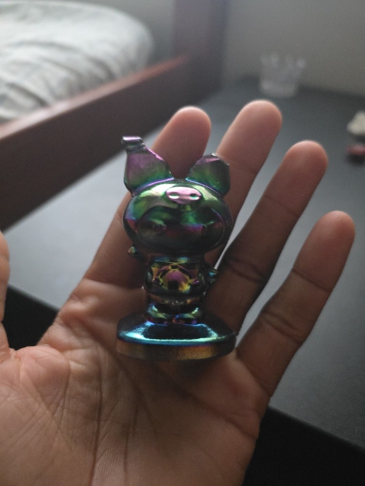 Kuromi Rainbow Quartz Crystal