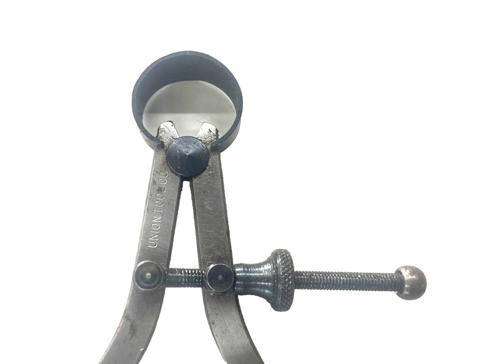UNION TOOL CO. 4” SPRING JOINT, FLAT LEG OUTSIDE CALIPER