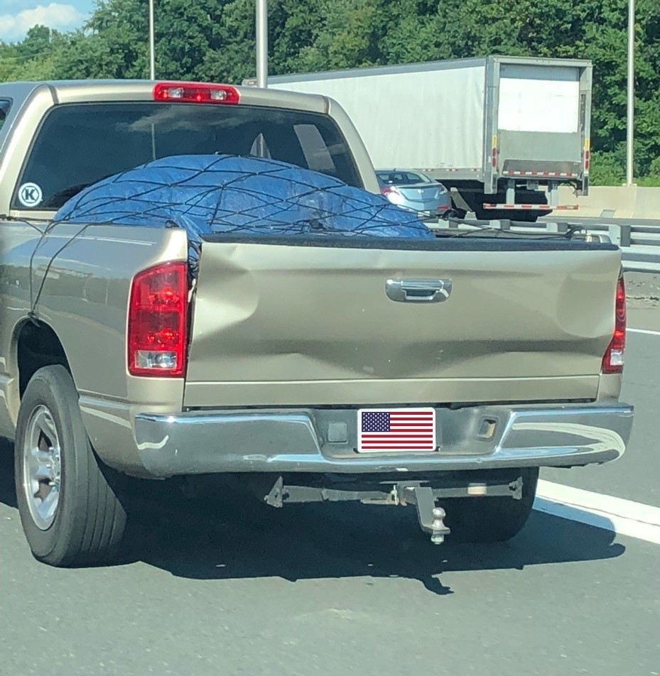 Cargo Net Web Bed Tie Down Hooks for GMC CANYON Mid Size Long Bed 60" x 98" New