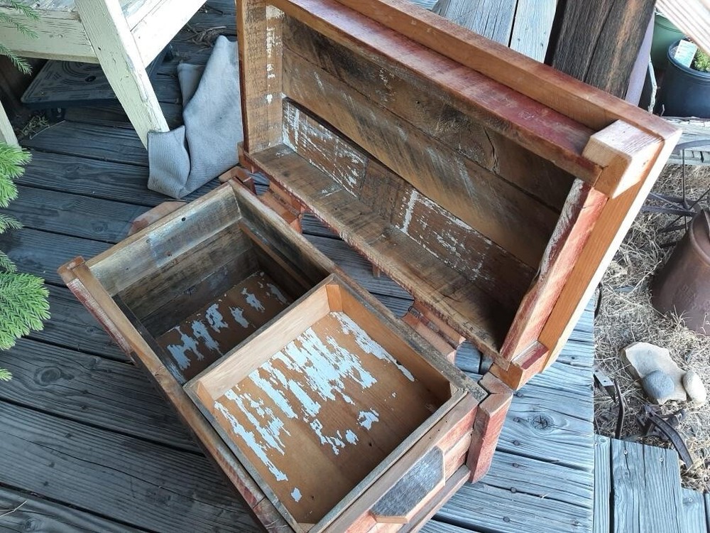 Faded Red Trunk/Chest