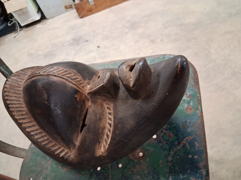 Baule Tribal Portrait Mask
