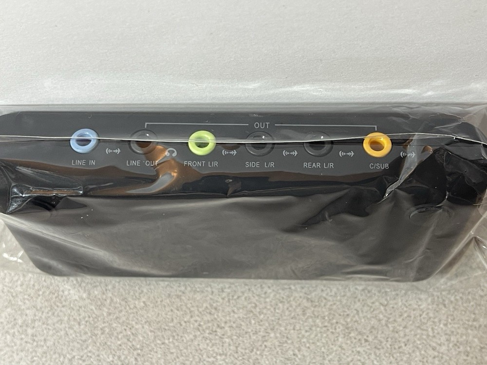 USB 7.1 Channel Virtual Surround Sound Box With Mic Inputs And SPDIF Input Out