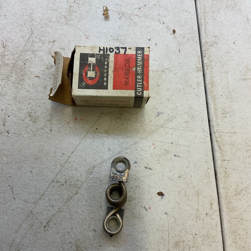 CULTER-HAMMER OVERLOAD HEATER H1037- ECS