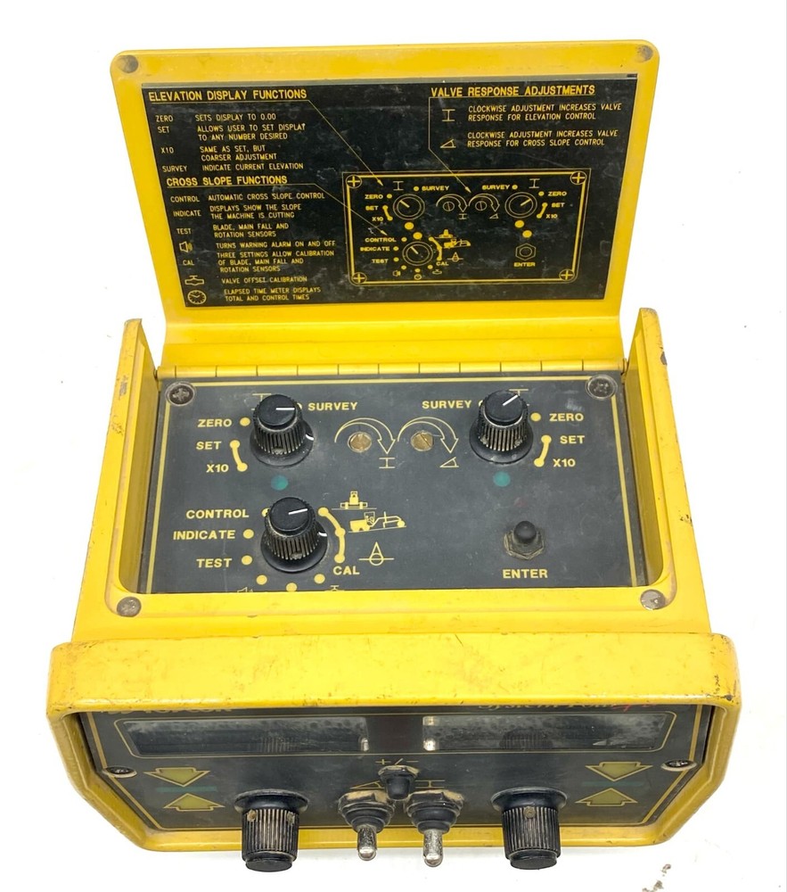 TOPCON SYSTEM FOUR PLUS + 9160P Control Box, SONIC TRACKER II 9142 w/ Case