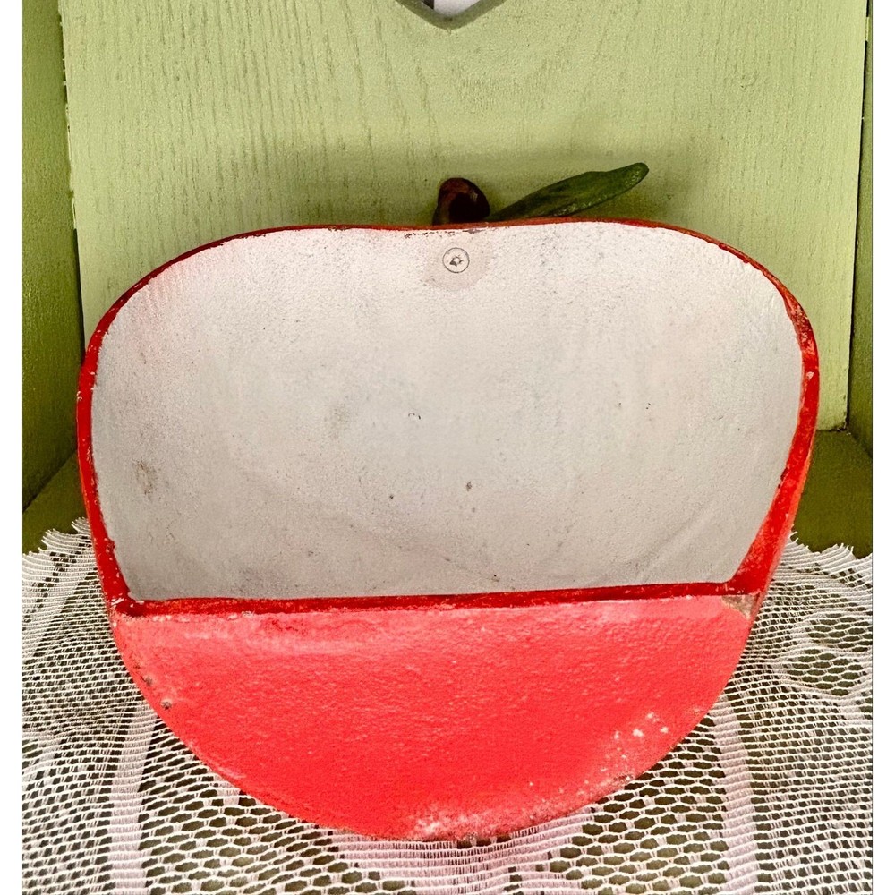 Cast Iron Apple Door Stop