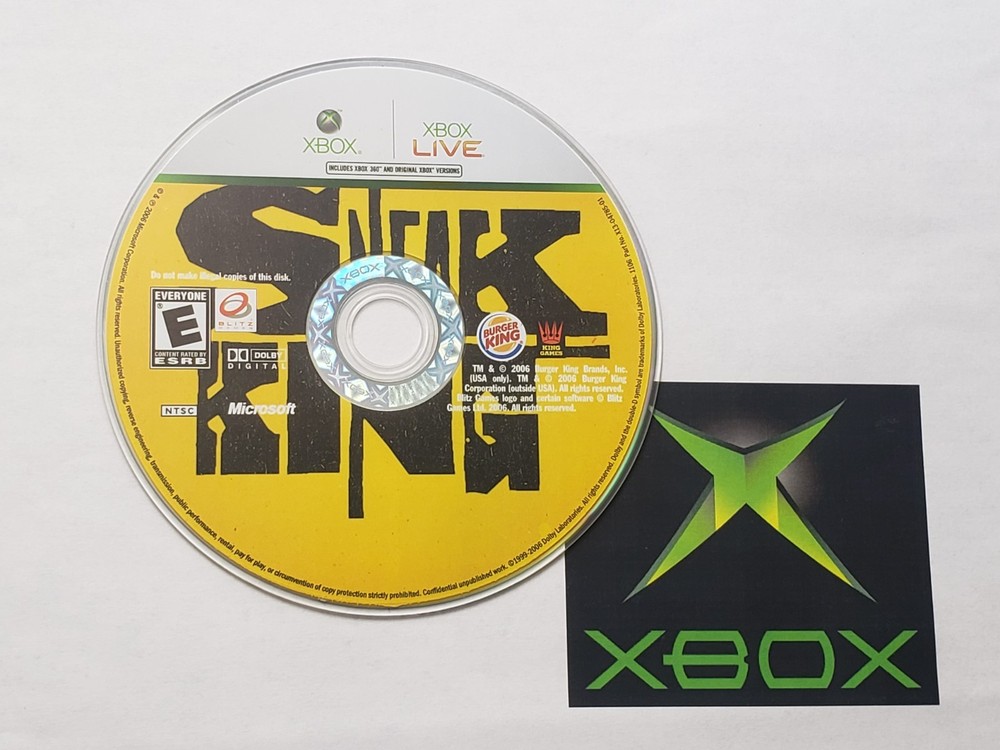 --DISC ONLY-- Sneak King (Xbox) 2006