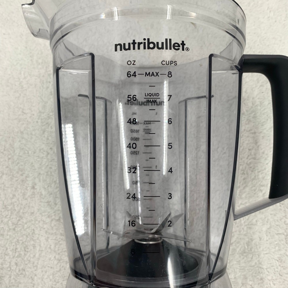 Nutribullet Blender OEM Replacement 8 cup Pitcher w/Blade and Lid 64oz