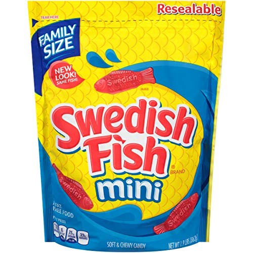 Swedish Fish Mini Red 1.8lb Resealable Bag