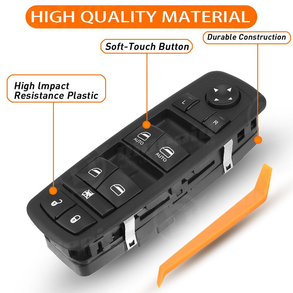 Master Power Window Switch for For 2015 2016 2017 2018 2019 2020 Jeep Cherokee