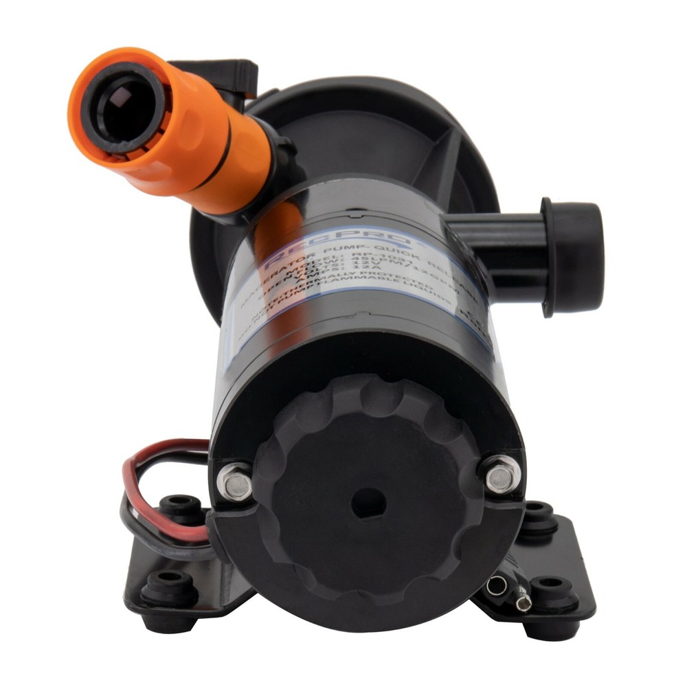 RecPro RV 12V Portable Macerator Pump - Quick Release - Waste Water Processor