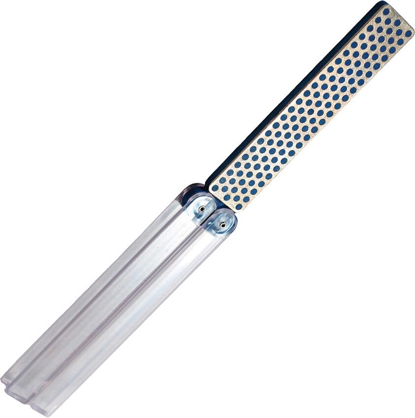 DMT Dia-Fold Diamond Whetstone Smooth Clear Blue Sharpening Stone FWC