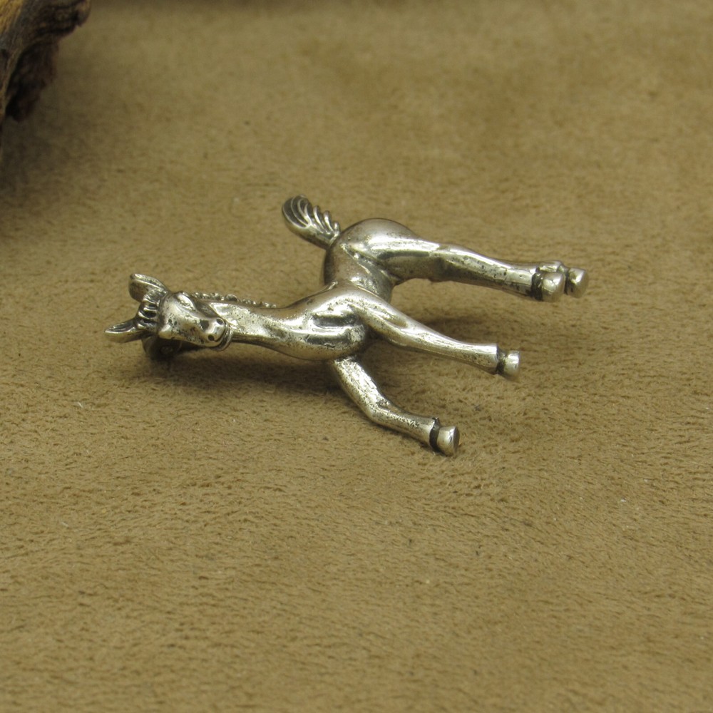 Beaux Sterling Silver Young Horse Pin