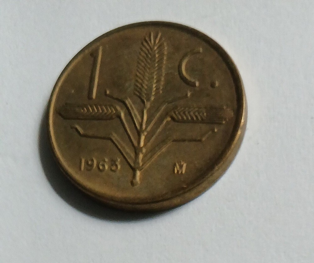 MEXICO - 1963 - ONE CENTAVO - COIN - VF