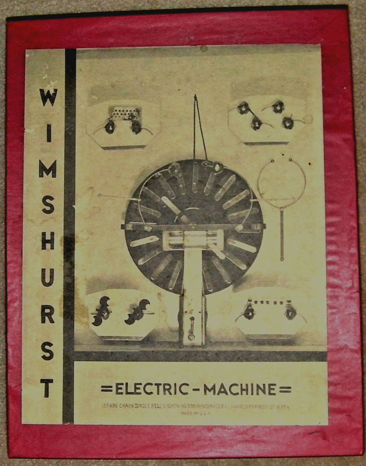 Vintage Toy Wimshurst Generator
