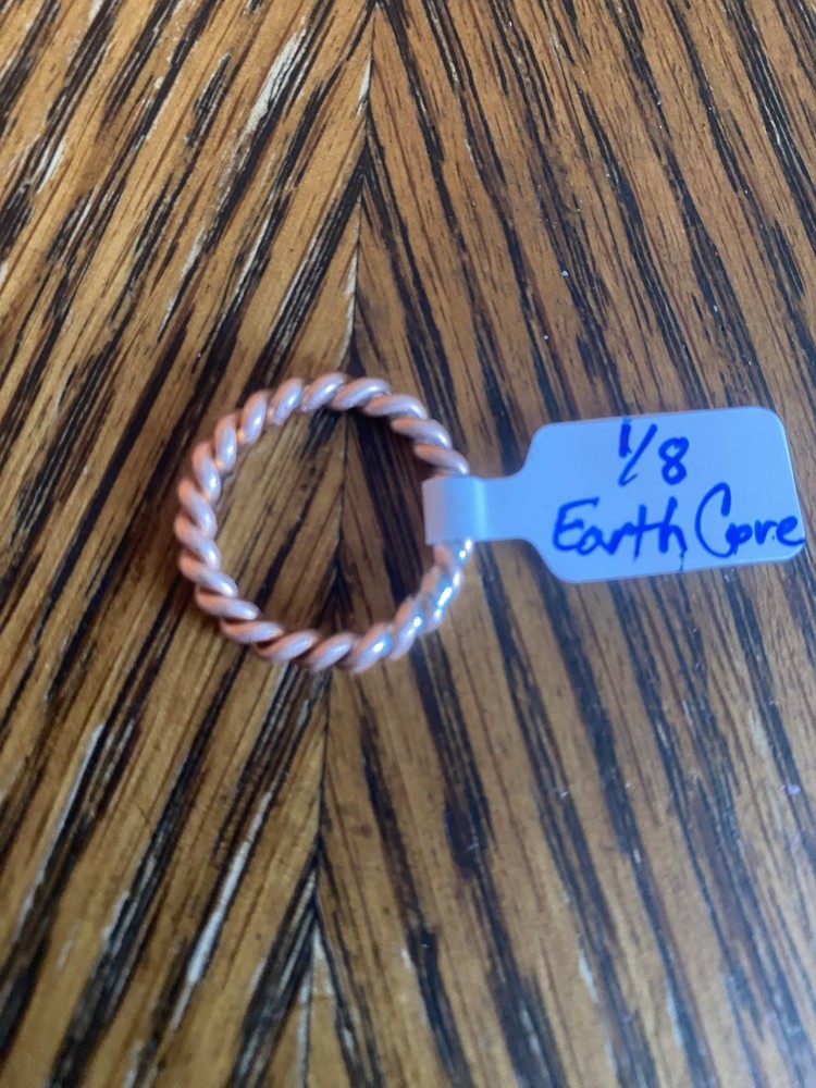 Tensor Ring, 1/8 Earth Core Cubit, Toroidal Vortex, Brazed...
