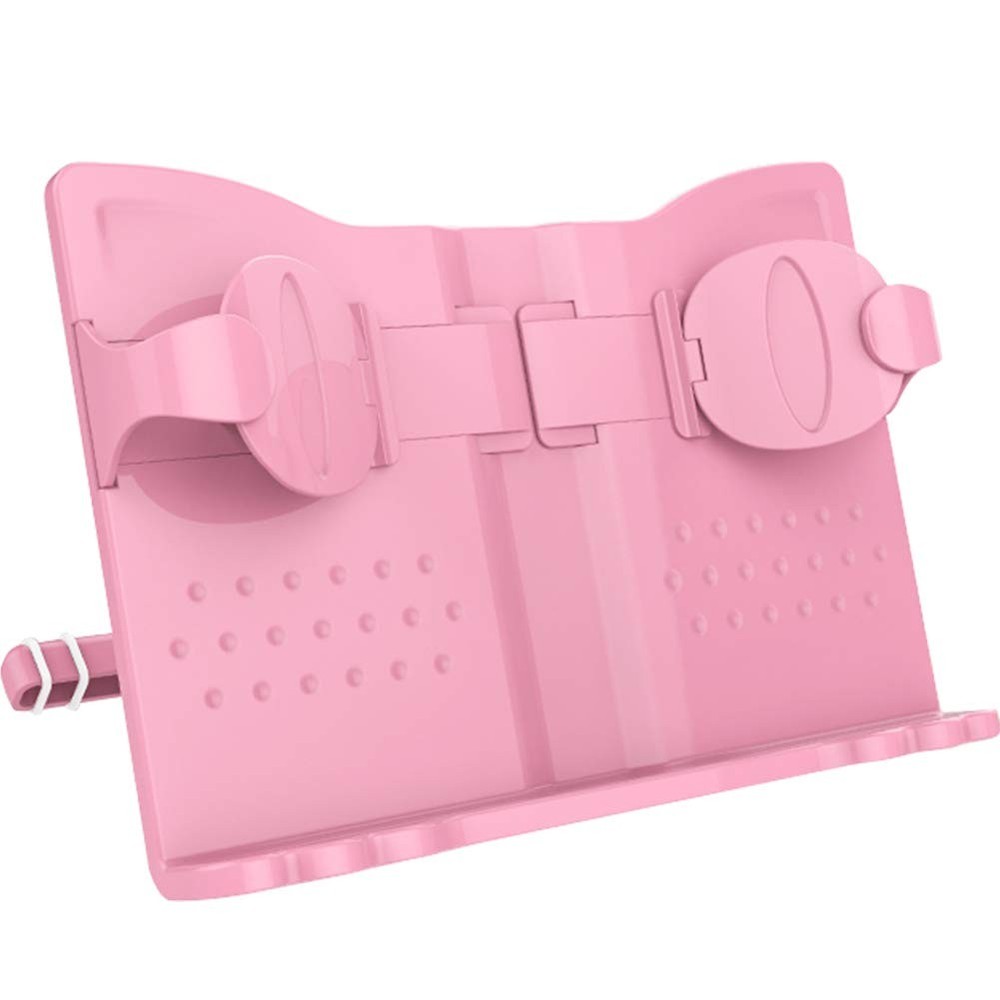 Adjustable Width Bookstand Folding 180 Angle Book Holder Portable Reading Sta...