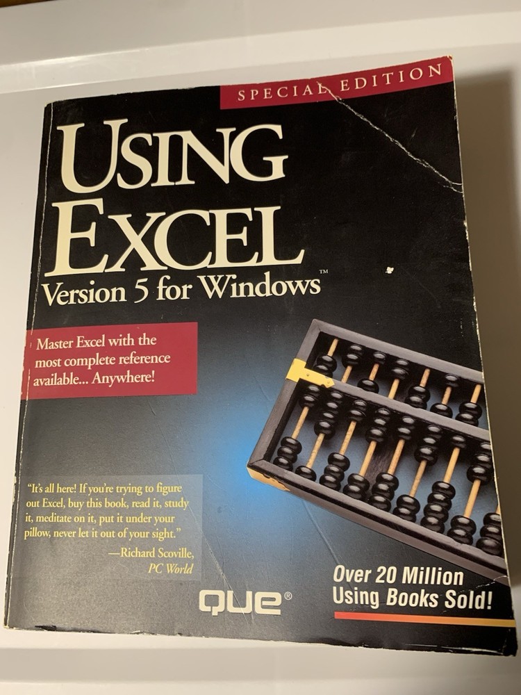 Using Excel Version 5 for Windows Special Edition 1993, QUE