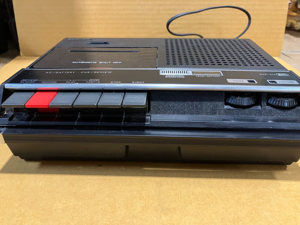 Realistic Cassette Recorder Player model# CTR-21A