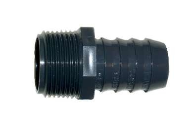 5 pack Barbed Male Pipe End 2"